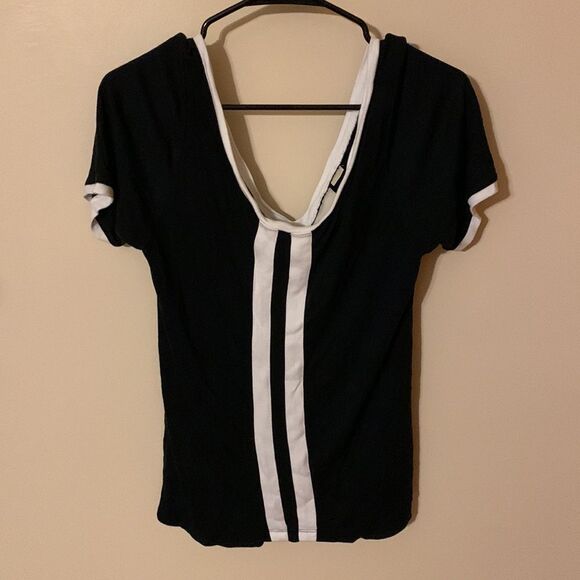 Maeve by Anthropologie Colorblocked V-Back Top - Picture 2 of 7